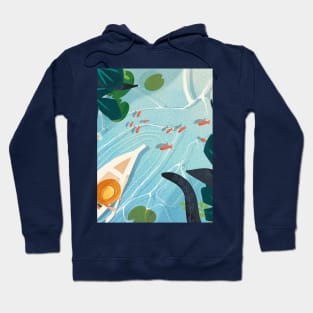 sunny fish Hoodie